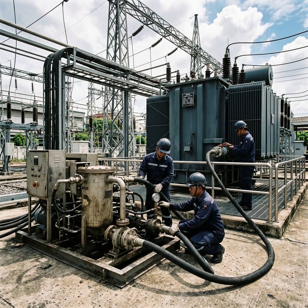 บริการและบำรุงรักษาหม้อแปลงไฟฟ้า - Transformer Service & Maintenance