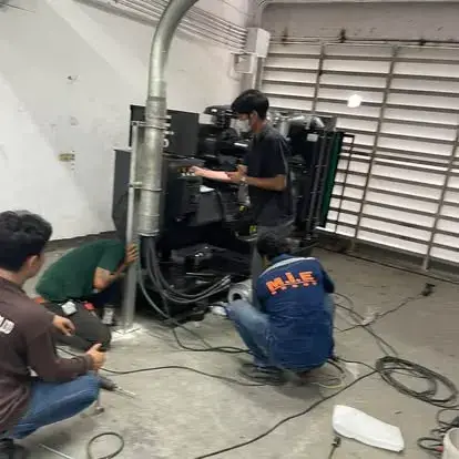 Installation Generator system — ภาพหน้างาน 3