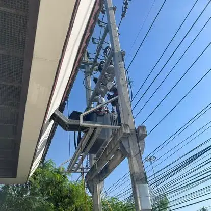 PM ระบบไฟฟ้าประจำปี พร้อมวิศวกรเซ็นรับรอง & งานซ่อมรั่วหม้อแปลง — ภาพหน้างาน 1