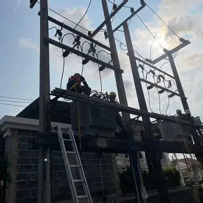 งานเปลี่ยนหม้อแปลง 315 kVA จ.สมุทรปราการ — ภาพหน้างาน 1