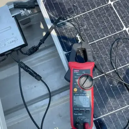 รื้อแผ่นตรวจเช็ค Optimizer Solar System จ.ปทุมธานี — ภาพหน้างาน 3