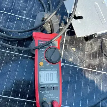 รื้อแผ่นตรวจเช็ค Optimizer Solar System จ.ปทุมธานี — ภาพหน้างาน 4