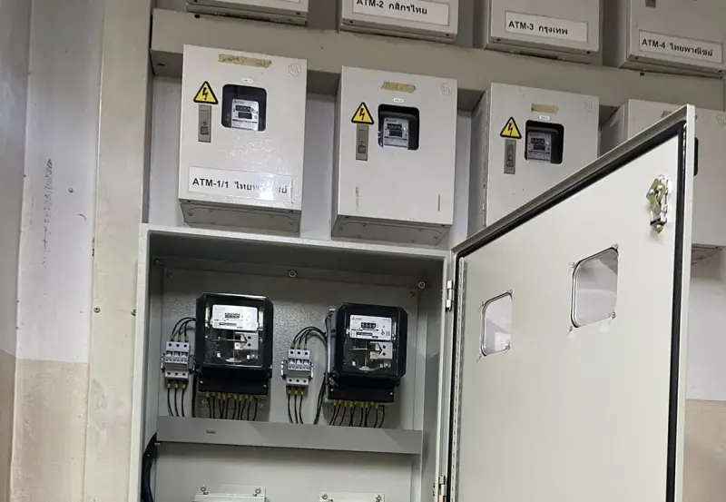 ปรับปรุงระบบสำรองไฟฟ้าและมิเตอร์วัดพลังงาน Watt-Hour Meter — ภาพหน้างาน 4
