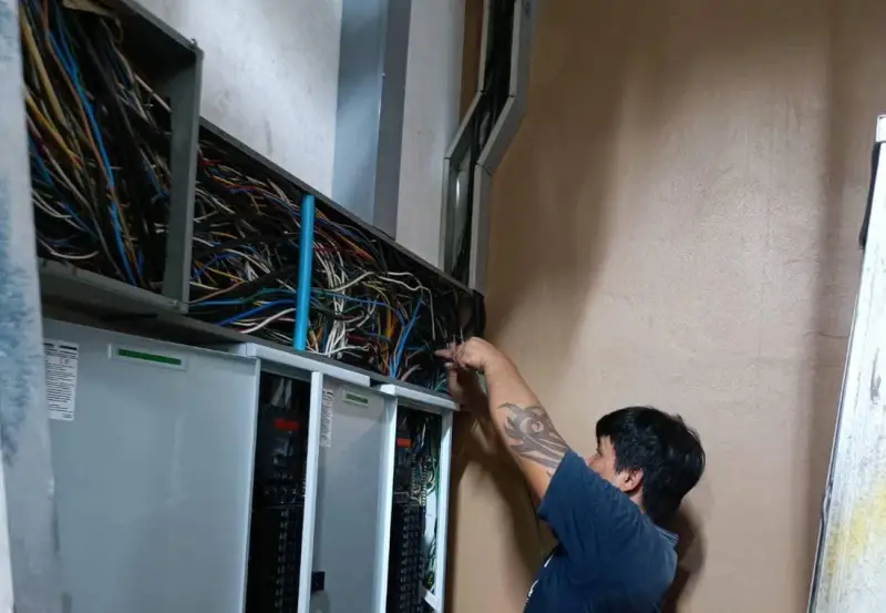 ปรับปรุงระบบสำรองไฟฟ้าและมิเตอร์วัดพลังงาน Watt-Hour Meter — ภาพหน้างาน 6