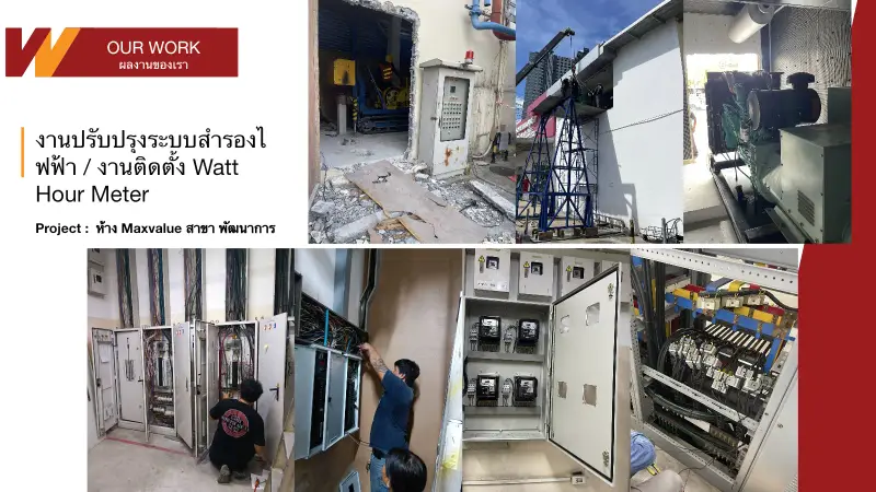 MaxValue Backup Power and Watt-Hour Meter Upgrade ภาพรวมโครงการ