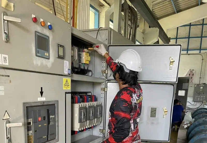 บริการบำรุงรักษาระบบไฟฟ้าประจำปีและตรวจวัดความร้อน Thermo-Scan — ภาพหน้างาน 4